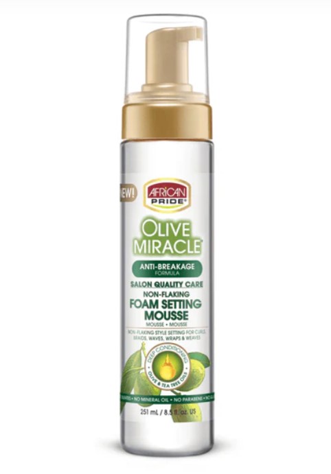 AFRICAN PRIDE - Foam Setting Mousse - 251ml – Image 3
