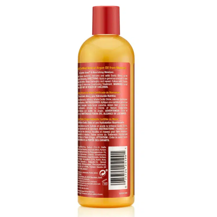 CREME OF NATURE - Shine Shampoo - 250ml – Image 3