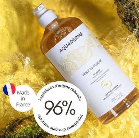 AQUADERMA - Huile Douche - 1000ml – Image 2