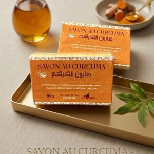 Savon au Curcuma -100% Bio - 80 g