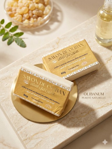 Savon au Oliban-100% Bio - 80 g